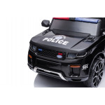 Elektrické autíčko BBH-021 Policajné - čierne